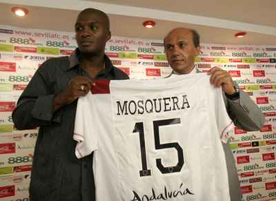 セビージャ モスケラの入団発表