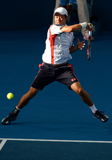 錦織がストレート勝ちで2回戦へ、ブリスベーン国際