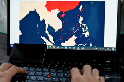 中国税関、「問題のある」地図6万点押収 日本との海上境界線未記載などを問題視