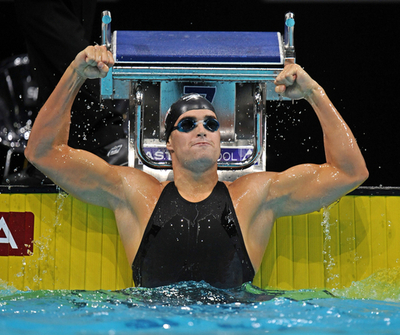 バーメスター 世界短水路選手権2008・男子200メートルバタフライを制す