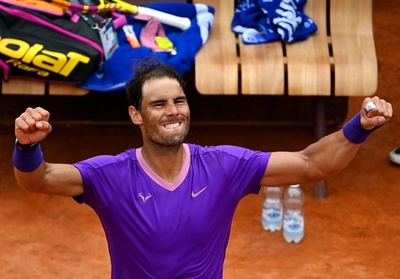 ナダルがズベレフに雪辱、イタリア国際4強 ジョコには恵みの雨