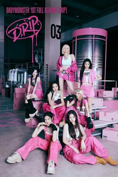 BABYMONSTER、初のフルアルバム「DRIP」リリース…G-DRAGON作曲に参加