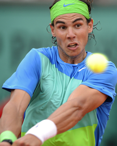 ナダル、順当に2回戦進出 全仏オープンテニス