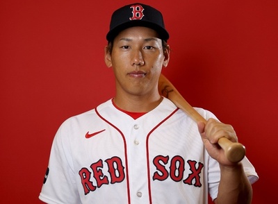 レッドソックスの吉田正尚、春季キャンプ恒例のフォトデーに参加