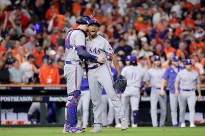 レンジャーズ連勝 アストロズの猛追かわす ア・リーグ優勝決定S