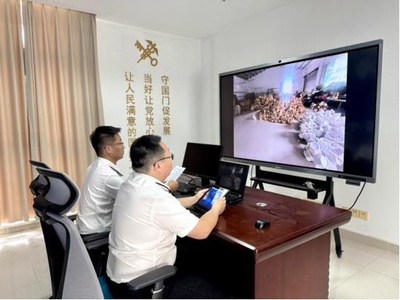 AR技術で河南産品の通関30%高速化