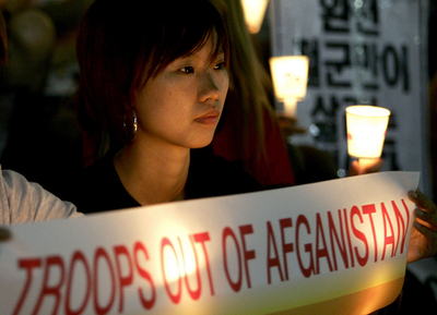 タリバン、アフガンの韓国人人質1人を殺害と発表