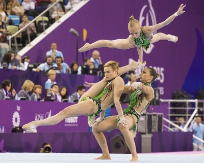 「アクロ体操」は究極の組体操？欧州競技大会