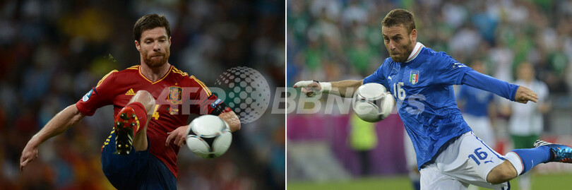 スペイン対イタリアの注目対決 3 シャビ アロンソ対ダニエレ デ ロッシ 写真1枚 国際ニュース Afpbb News