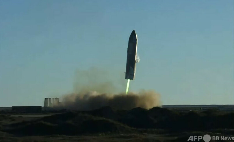 スペースXの巨大宇宙船「スターシップ」試験飛行で着陸失敗、爆発・炎上