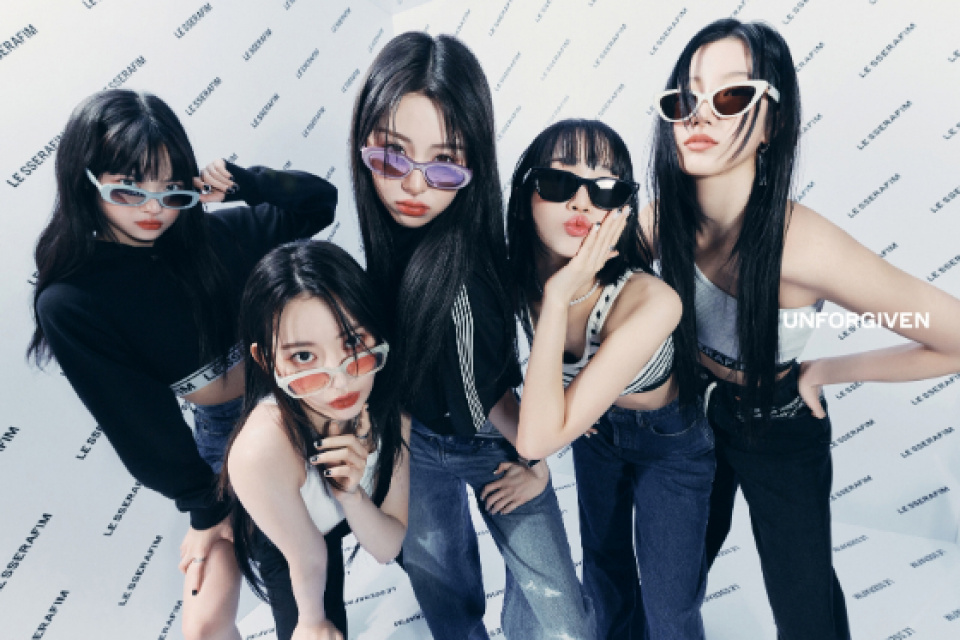 LE SSERAFIM、音源・アルバム週間チャート席巻「K-POPトップ