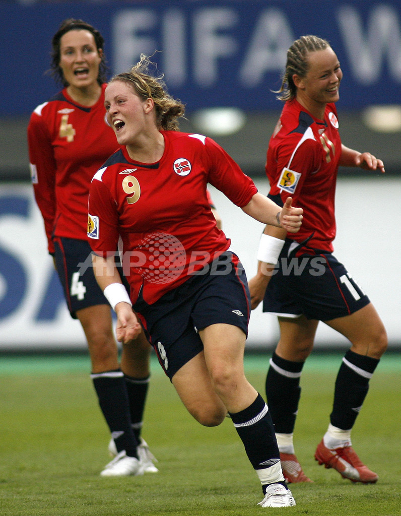 女子サッカー07w杯 ノルウェーが中国を降し準決勝進出 写真12枚 国際ニュース Afpbb News