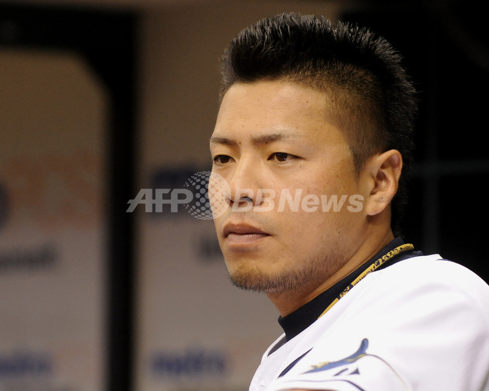 岩村 アスレチックス戦で1安打 写真3枚 国際ニュース：AFPBB News
