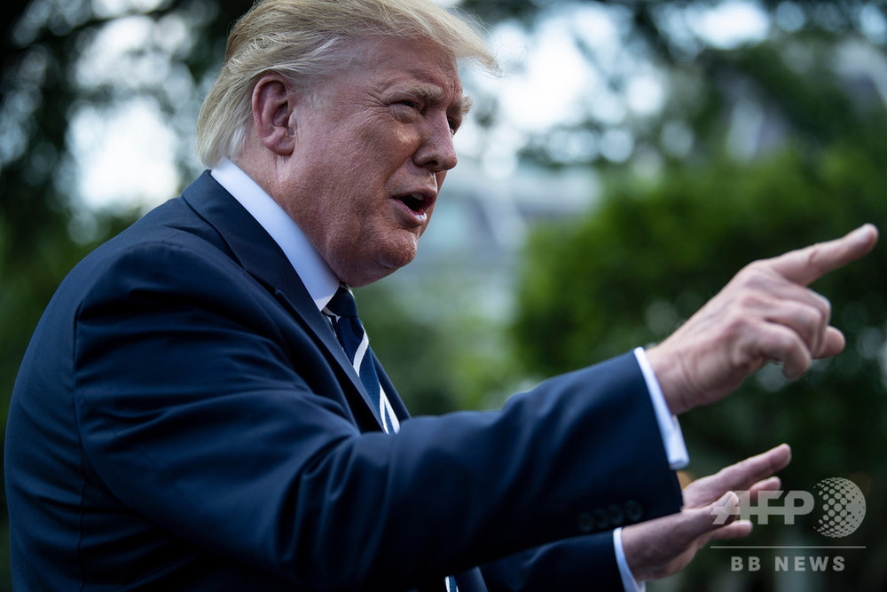 トランプ氏 再び民主党議員4人を攻撃 米国に謝罪すべきだ 写真1枚 国際ニュース Afpbb News