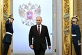 ロシア・モスクワのクレムリンで就任式に臨むウラジーミル・プーチン大統領。スプートニク提供（2024年5月7日提供）。(c)Sergei BOBYLYOV / POOL / AFP