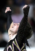写真は、演技に臨むジュベール。(c)AFP/YURI KADOBNOV