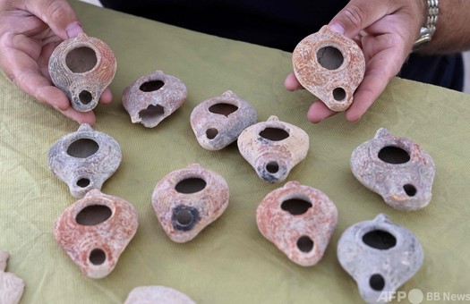 イスラエル史上最大級のランプ工房発掘 1600〜1700年前 写真13枚 国際