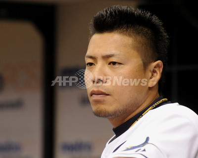 岩村 アスレチックス戦で1安打 写真3枚 国際ニュース：AFPBB News