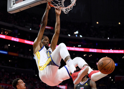 3連覇狙うウォリアーズ、デュラントは第3戦も欠場 トンプソンは微妙