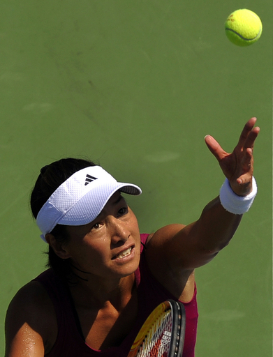 クルム伊達、1回戦敗退 全米オープン