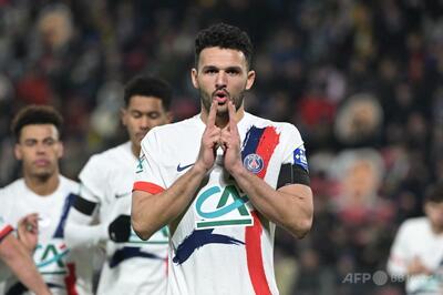 PSGが4部クラブに7発大勝 フランス杯4強入り