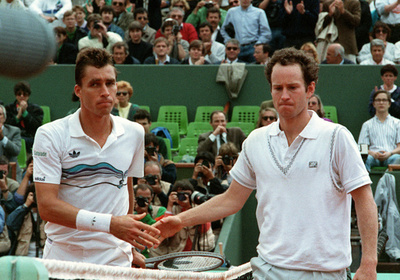 レンドル対マッケンロー、因縁のライバルがコーチとして再び対峙