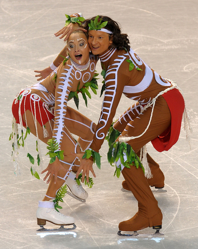 ドムニナ／シャバリン組がODを終えて首位を守る、フィギュア欧州選手権