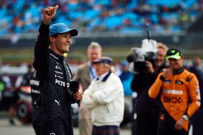 ラッセルがPP獲得、英国GPで地元勢がトップ3独占 