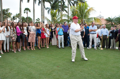 トランプ氏所有のコース、世界ゴルフ選手権の会場から外れる