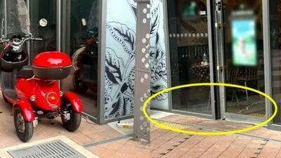 韓国・失われたマナー…“電気泥棒”女性、スタバの電源に延長コード、電動オートバイ充電