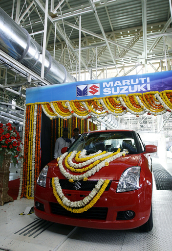スズキの新生産拠点、操業開始 - インド