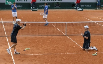 ブライアン兄弟、通算14度目のグランドスラム制覇 全仏オープン