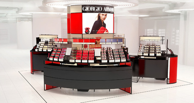 「ジョルジオ アルマーニ ビューティ」三越銀座店＆西武池袋本店に新店舗