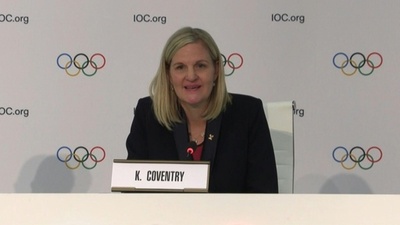 字幕:IOC会長に初のアフリカ出身女性 コベントリー氏「特別な瞬間」