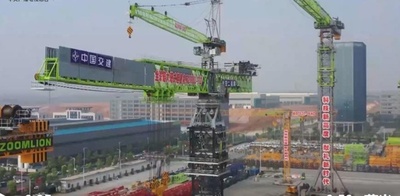 世界最大級のタワークレーン 中国湖南省でラインオフ