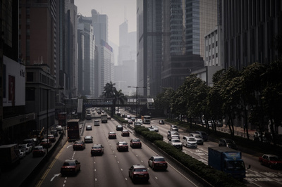 香港の大気汚染レベルが最高に、今年3度目