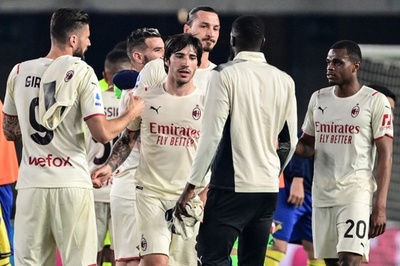 ミランがベローナ下し優勝に一歩前進 トナーリが2得点