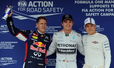 ロズベルグが今季6度目のポールポジション、ハンガリーGP