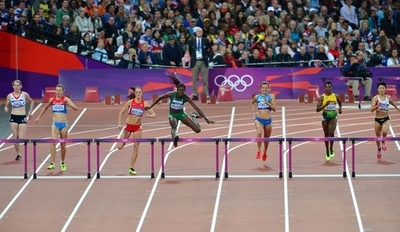 久保倉、女子400mハードルで準決勝敗退