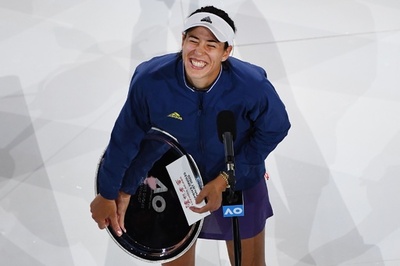 ムグルサ、全豪OP優勝ならずも「心の中は笑顔」