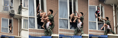 娘を飛び降り自殺の道連れにしようとした男、袋だたきに