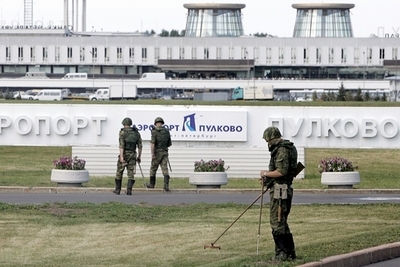 ロシアの空港で第2次大戦時代の不発弾を発見