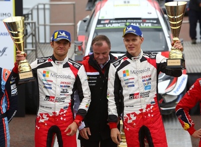 トヨタのタナックがラリーGB制す、初の年間優勝に王手