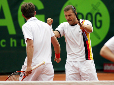 ＜テニス ARAGワールド・チーム・カップ＞ドイツ チェコに勝利し決勝進出 - ドイツ