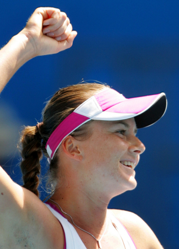 ハンチュコワ 2003年以来となるベスト8入り