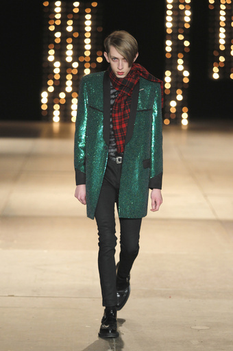 ＜14/15年秋冬パリ・メンズコレクション＞サンローラン