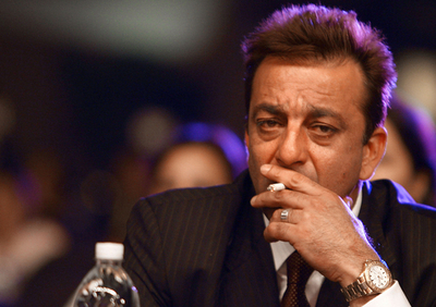 ボリウッド俳優サンジャイ・ダット 新作映画のイベントに登場 - インド