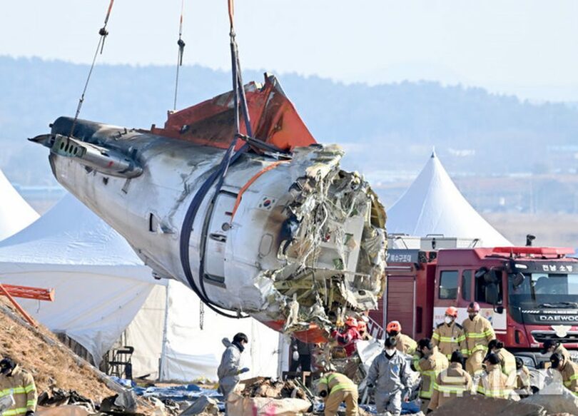 済州航空機事故の発生現場(c)news1
