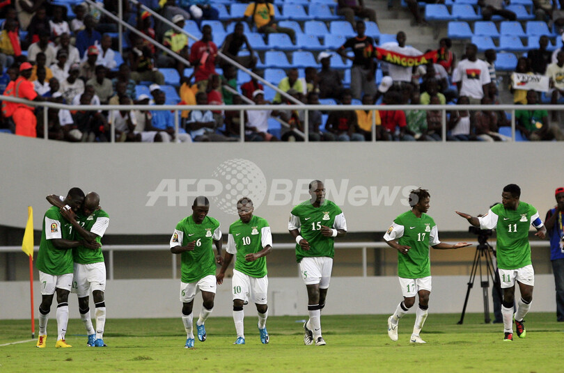 ザンビアとカメルーンが8強入り、アフリカ・ネイションズカップ