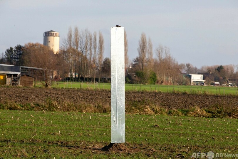 次から次へ、謎の「モノリス」 ポーランドとベルギーでも